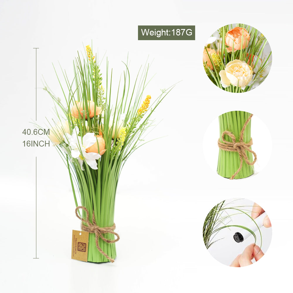 High Quality Aritificial Onion Grass Lifelike Onion Grass Artificial Plant For Table Centerpieces Decoration Floral Arrangement