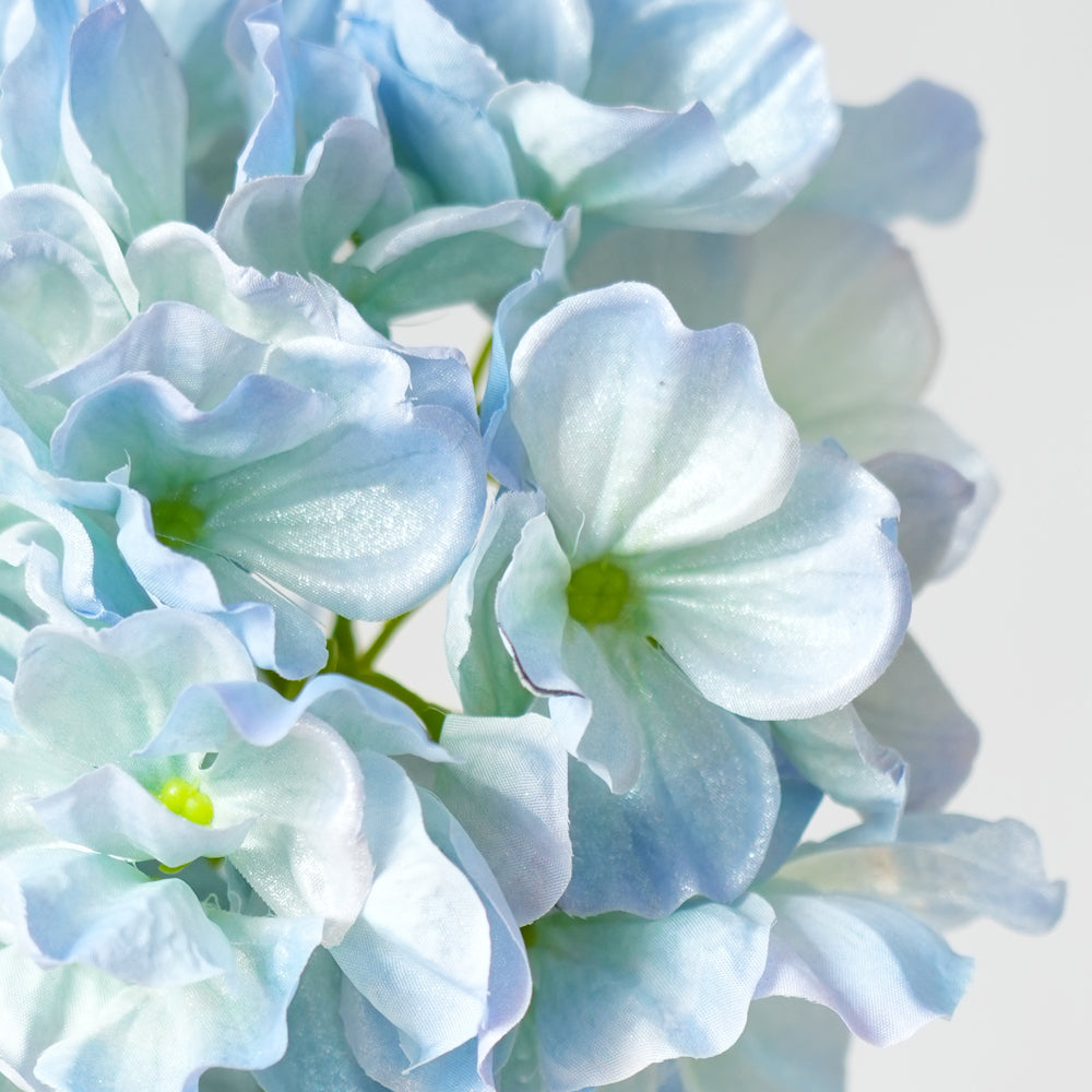 Multicolour Hydrangeas Single Stem Artificial Hydrangea Romantic Silk Flowers For For Garden.hotel.home Wedding Decoration