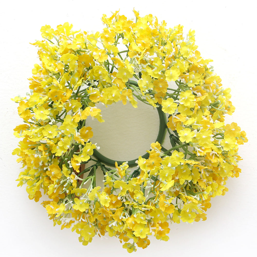 Original Design 25cm Artificial Wreath Spring Summer Wreaths for Home Decoration High Quality Wreath Supplies Wholesale