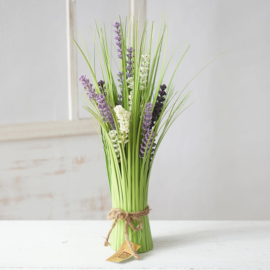 Hot Products Real Touch Aritificial Onion Grass Lavender Flower Artificial Plants and Flowers for Flores Gift & Crafts