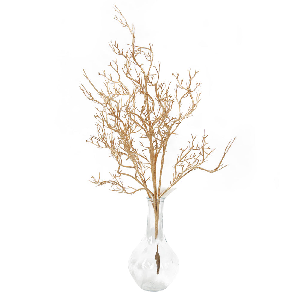 New Design Exquisite Golden Spray Products Silver Spray Festive Atmosphere Artificial Branches Home Decor Floral Arrangement