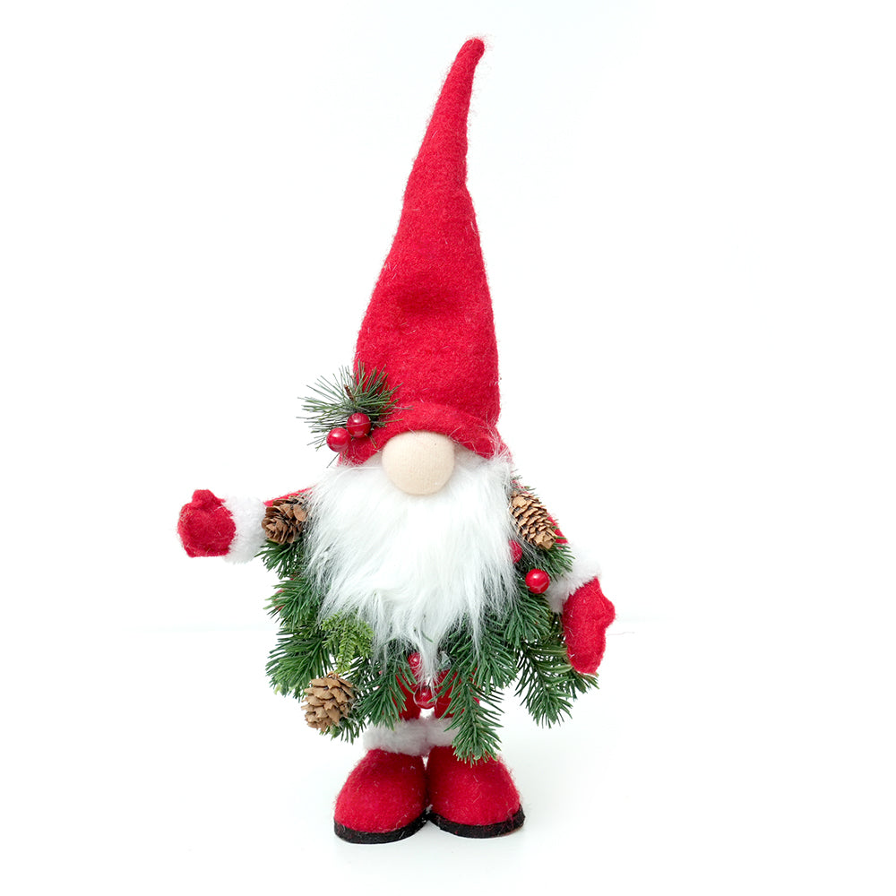 Handmade Christmas Decor 40cm Faceless Gnomes Plush Red Santa Claus Exquisite Christmas Gift Santa Dolls For Festival Home Decor