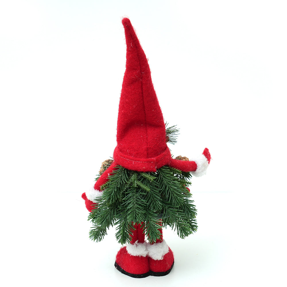 Handmade Christmas Decor 40cm Faceless Gnomes Plush Red Santa Claus Exquisite Christmas Gift Santa Dolls For Festival Home Decor