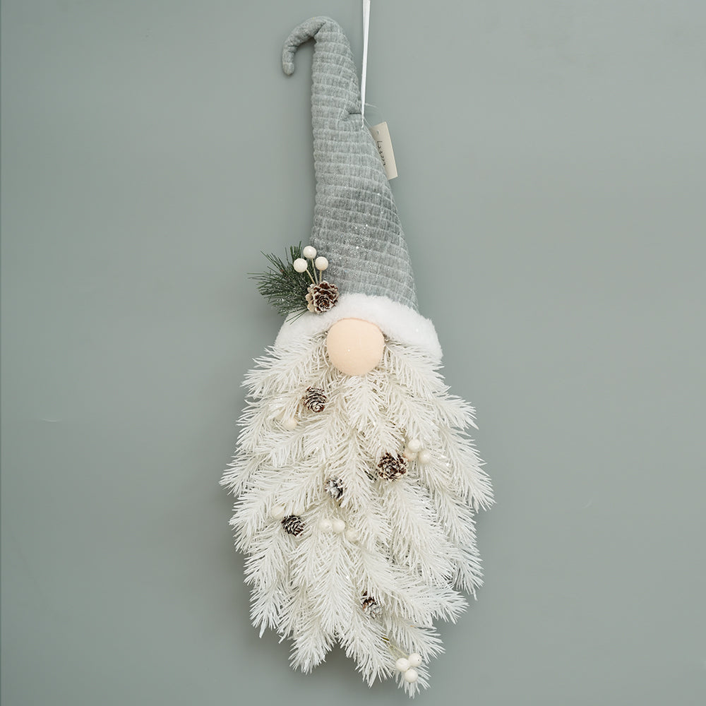 2024 Christmas Gnomes Decorations Faceless Doll Elf Hanging Ornaments White Xmas Series Pendant