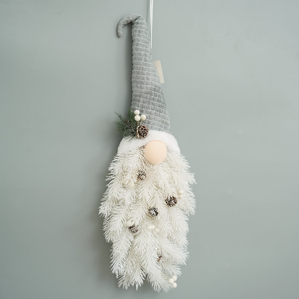 2024 Christmas Gnomes Decorations Faceless Doll Elf Hanging Ornaments White Xmas Series Pendant