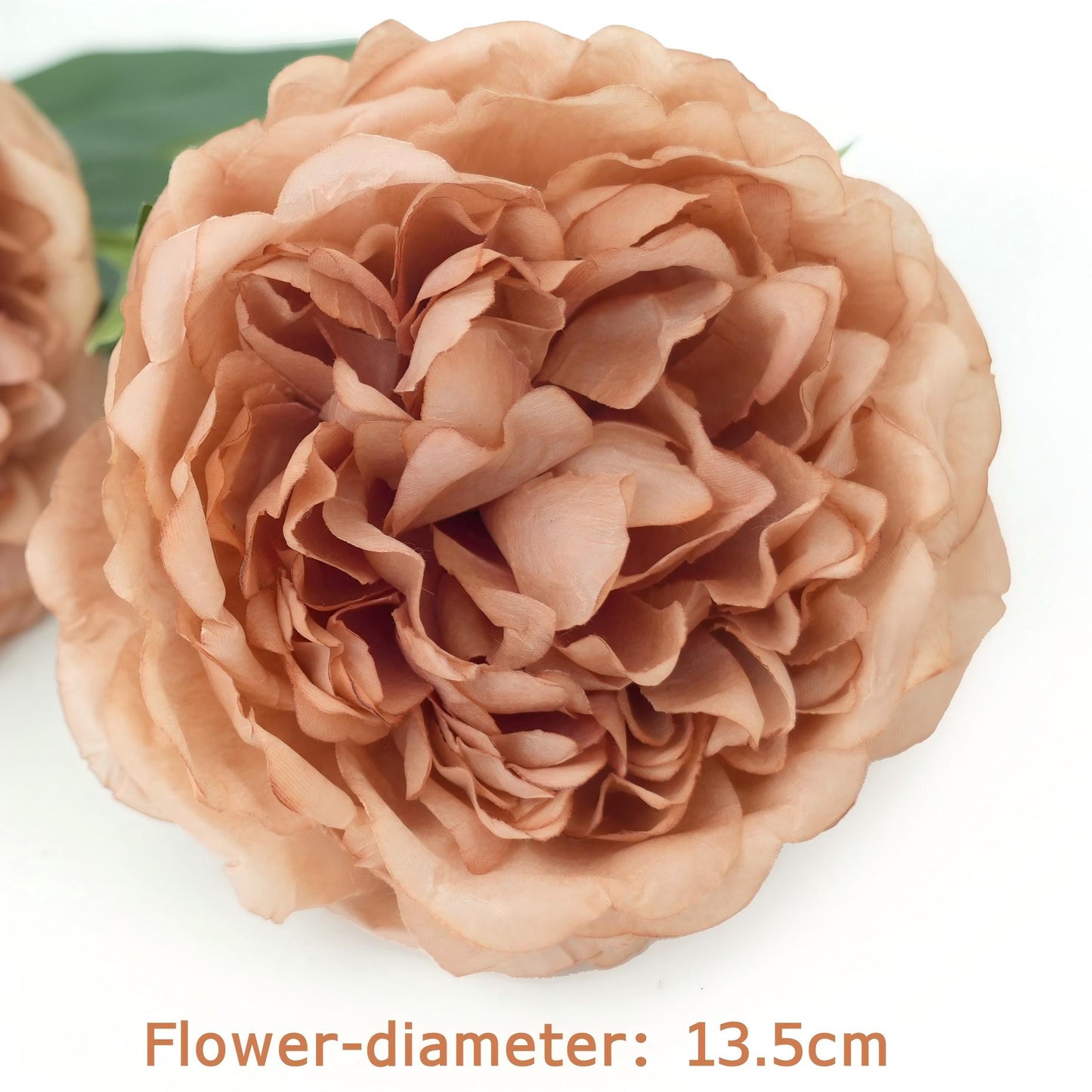 Riches and Honour 2head Peony Artificial Flower Multicolour Peony Decorative Flowers for Garden Hotel Home Wedding Decoration