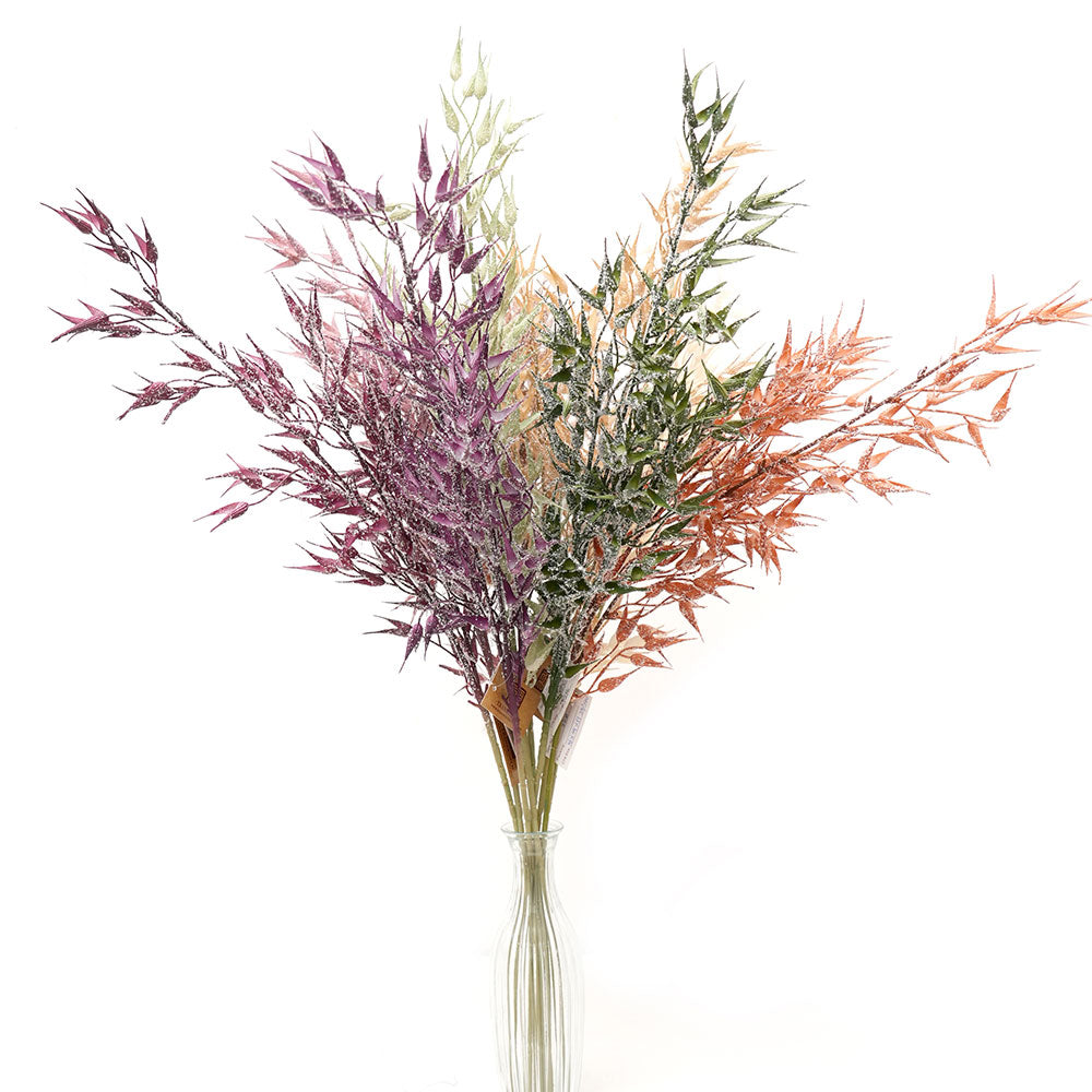 Wholesale Artificial Floral Branches Grass Flower Silk/Plastic Decoration Flower Floral For Garden Hotel Home Decoration