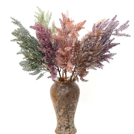 Wholesale Artificial Flowers Floral Branch Beautiful Color Flower Arrangements Grass Flower for Restaurant Hotel Cafe Decoration