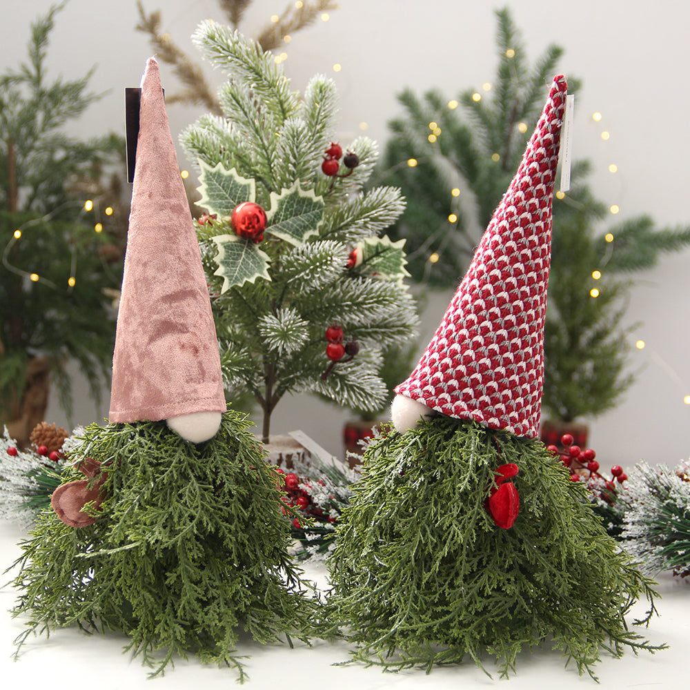 Ins Style Top Seller Factory Price Christmas Gnomes Fabric Gnomes Felt Gnomes For Christmas Decoration