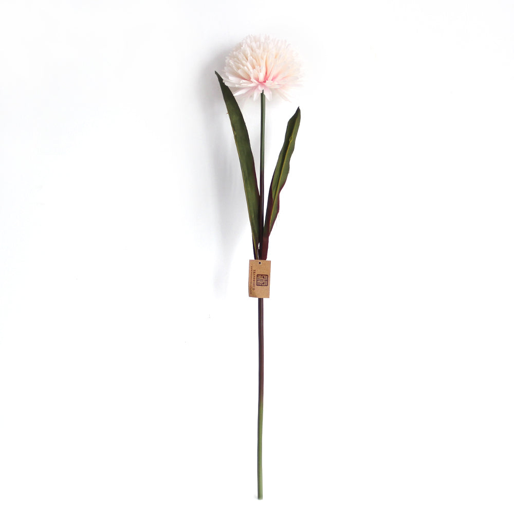 Hot Sell Decorative Flower Artificial Flowers Ping Pong Chrysanthemum Allium Spray Home Decoration