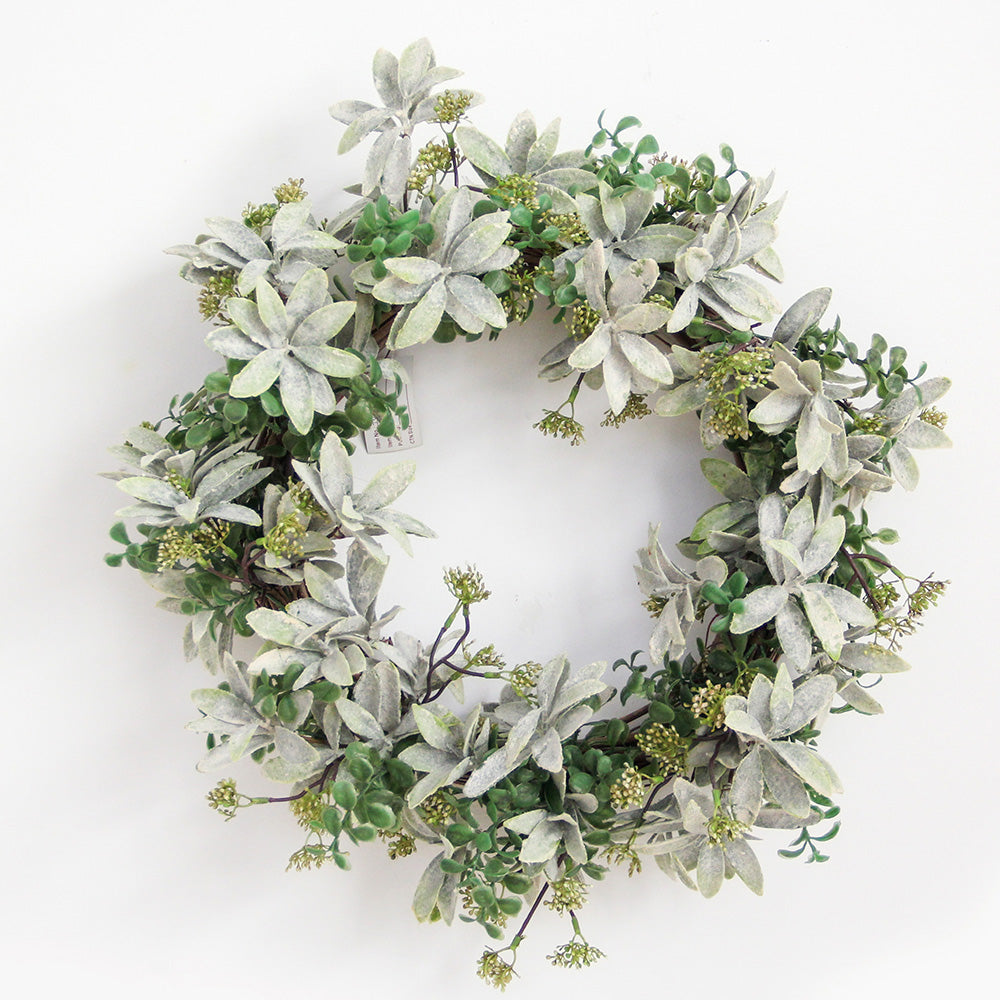 Longstar Wholesale Christmas Flowers Artificial Garland Bulk Cargo Christmas Wreath For Home Hotel Decorating