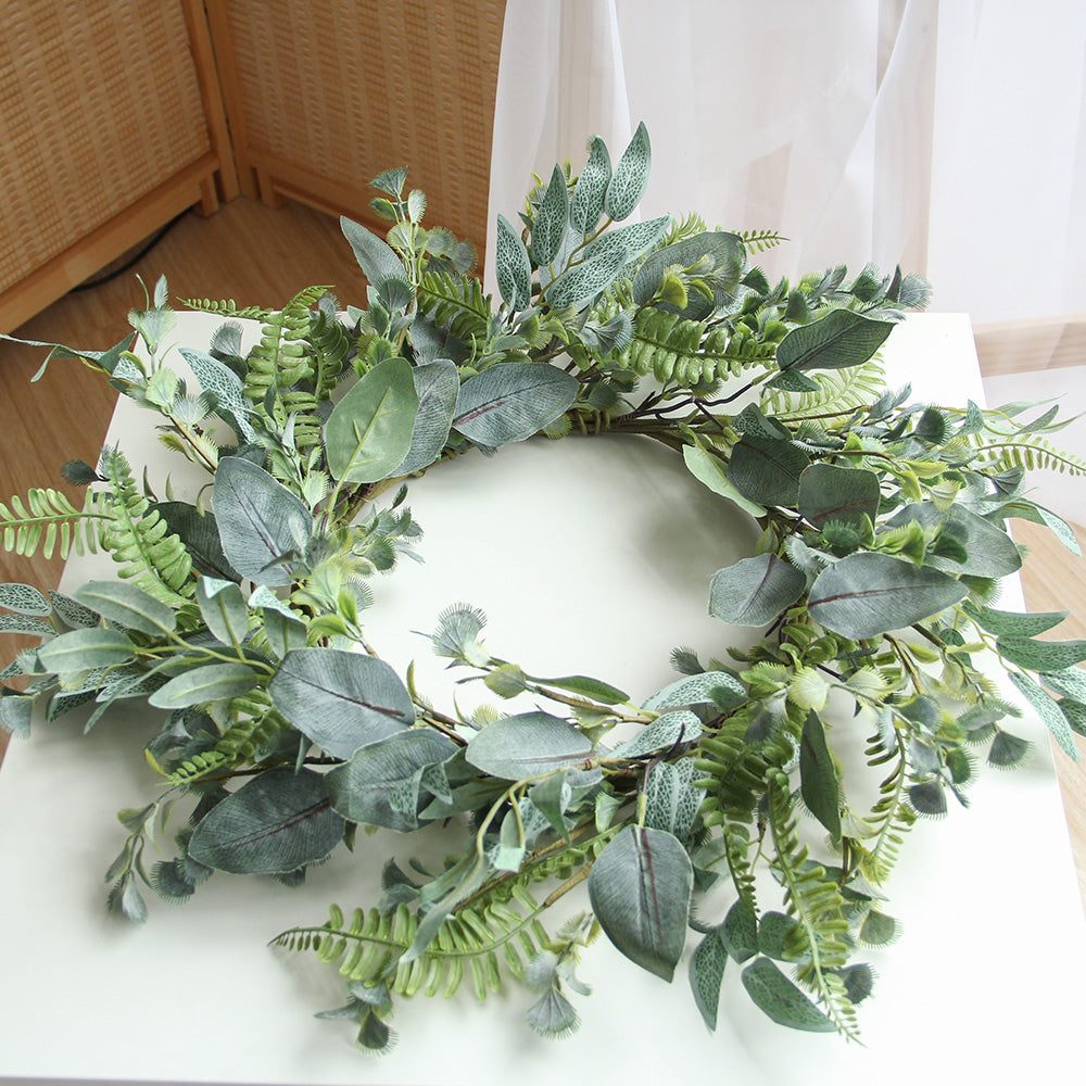 New Design Spring & Summer Wreath Artificial Flowers Home Decoration  Silk Flower Wedding Party Everyday Decoration