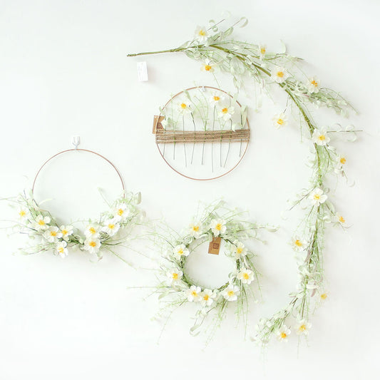 New Design Spring & Summer Garland Artificial Flowers Home Decoration Silk Flower Wedding Party Everyday Decoration