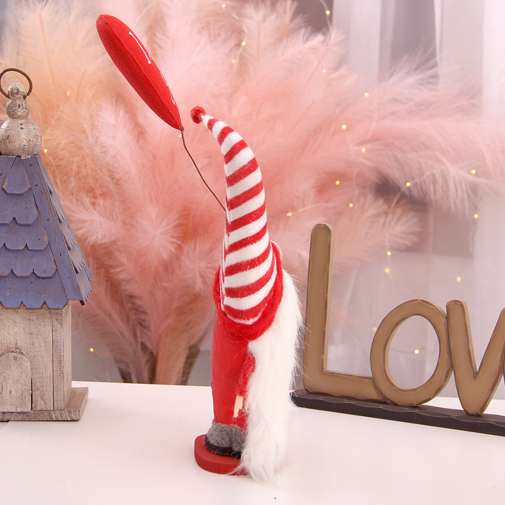 Handmade Doll Valentine Gnomes Exquisite Gift Dwarf Valentine's Day Gifts Holiday Decoration
