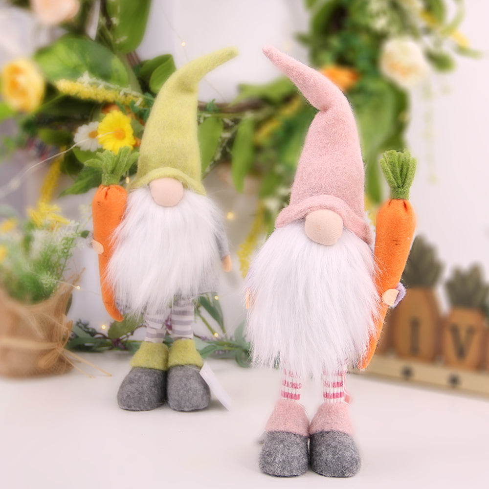 Easter Bunny Dwarf Doll Elf Figure Decoration Home Decor Tabletop Decoration