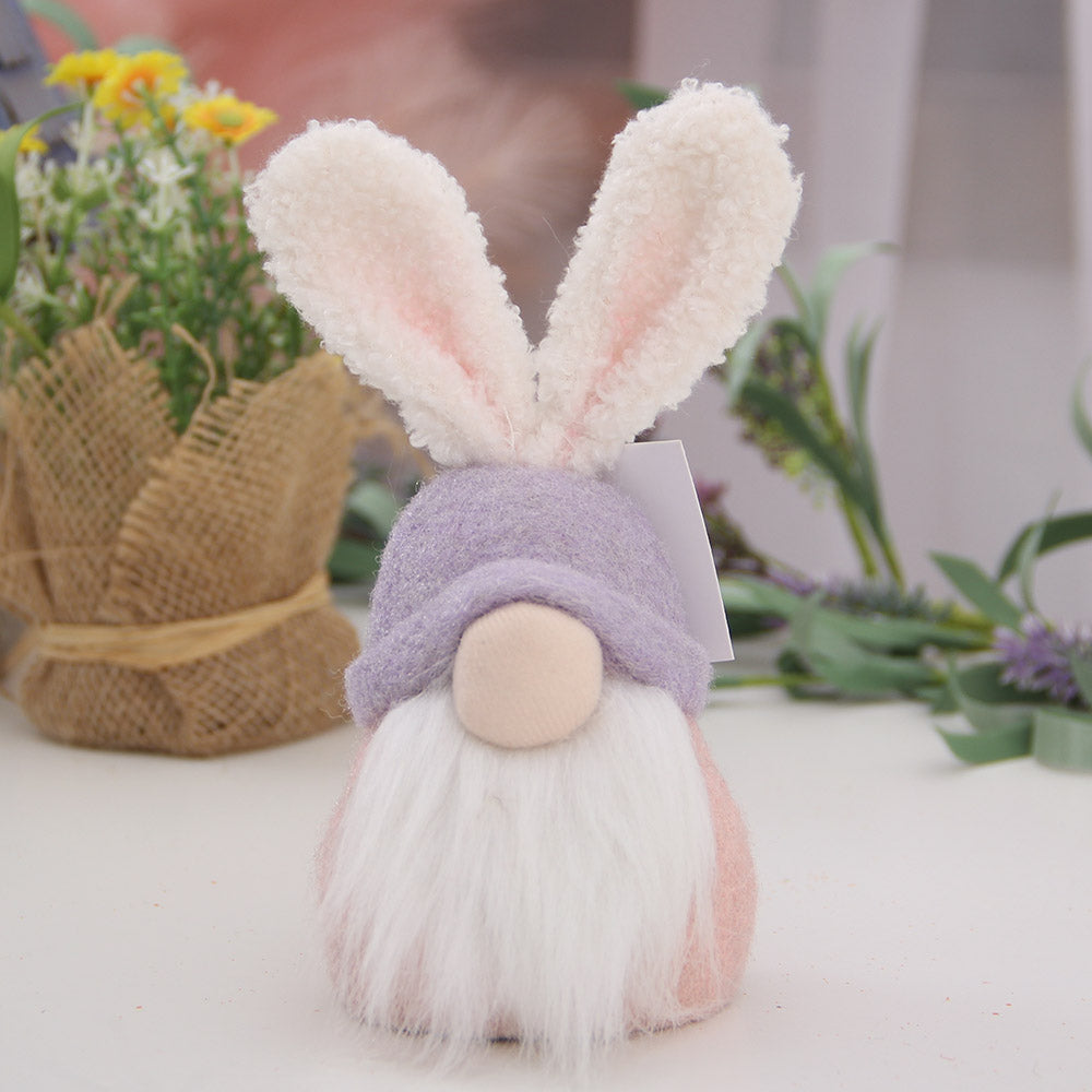 Cute Spring Rabbit Faceless Doll Holiday Decoration Personalized Easter Gift Decorations