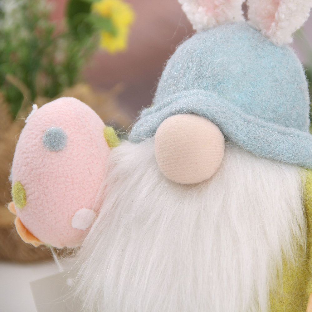 Easter 2024 11Inch Cute Easter Bunny Plush Faceless Elf Plush Easter Gifts Home Store Coffee Shop Decoration