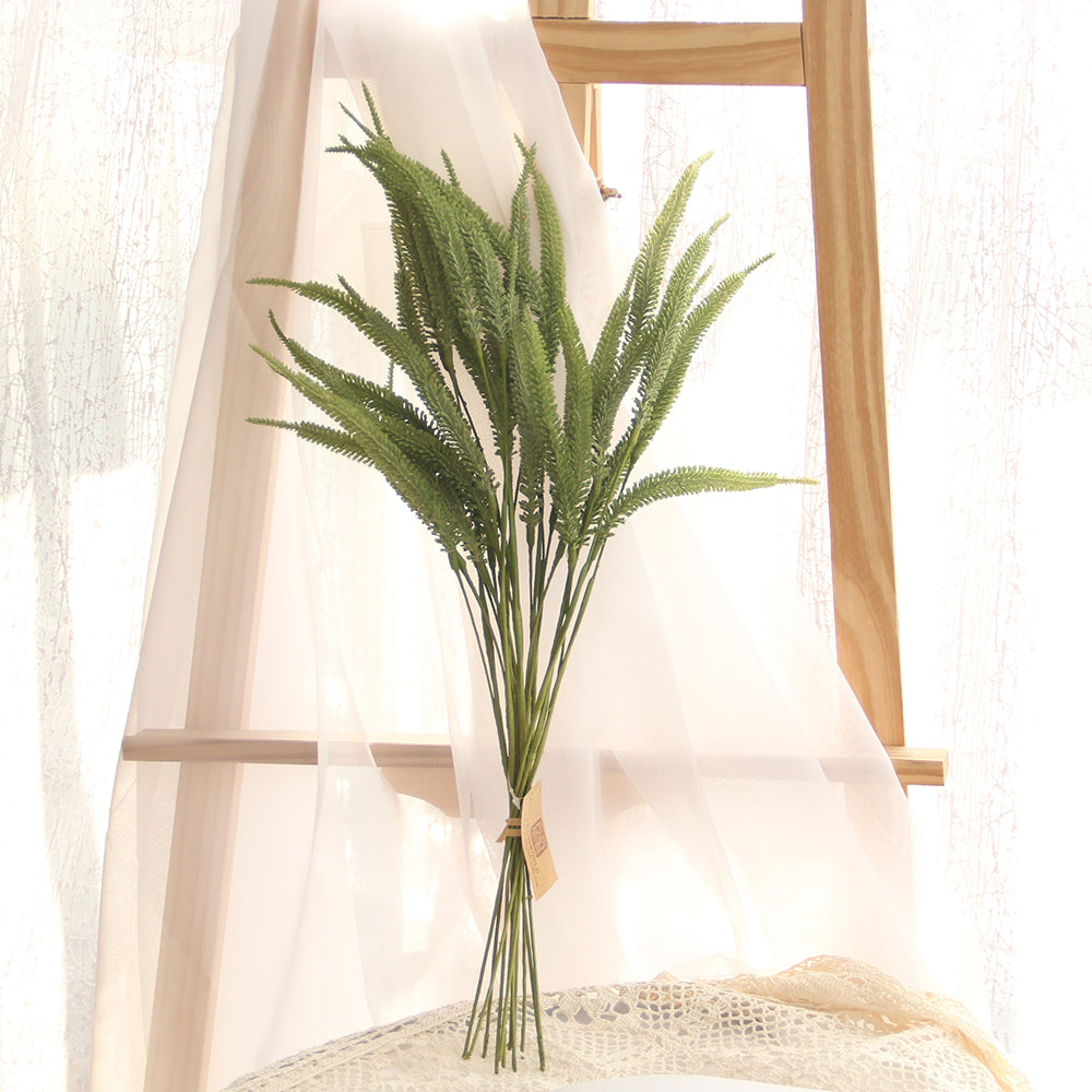 High Quality Artificial Plant Large Dog Tail Grass Plastic Greenery Sage Wedding Decoration