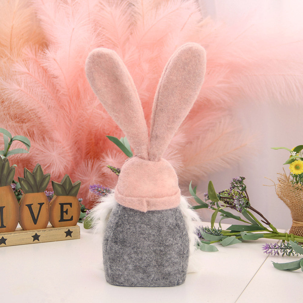 Newest Easter 2024 Spring Crafts Gifts Holiday Rabbit Gonk Gnomos Small Bunny Ear Easter Gnomes Decor