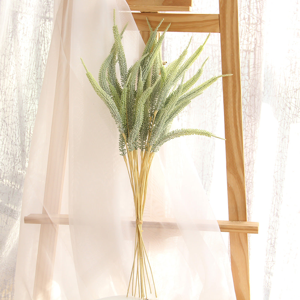 High Quality Artificial Plant Large Dog Tail Grass Plastic Greenery Sage Wedding Decoration