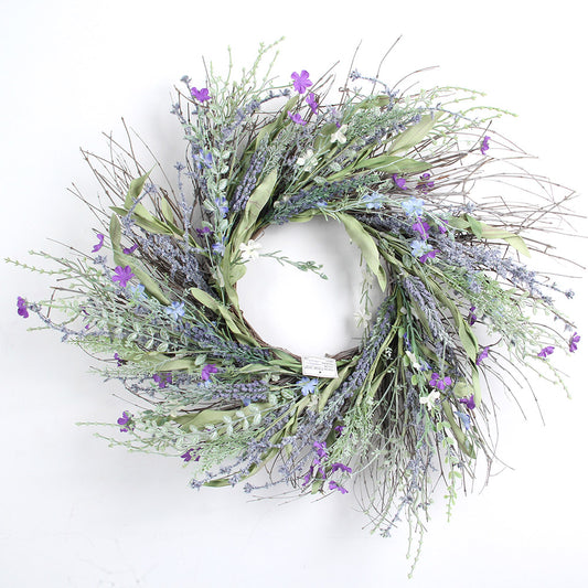 Hot Classic Style Artificial Wreaths High Quality Decorative flowers & wreaths For Front Door Wreath Wedding Home Decoration