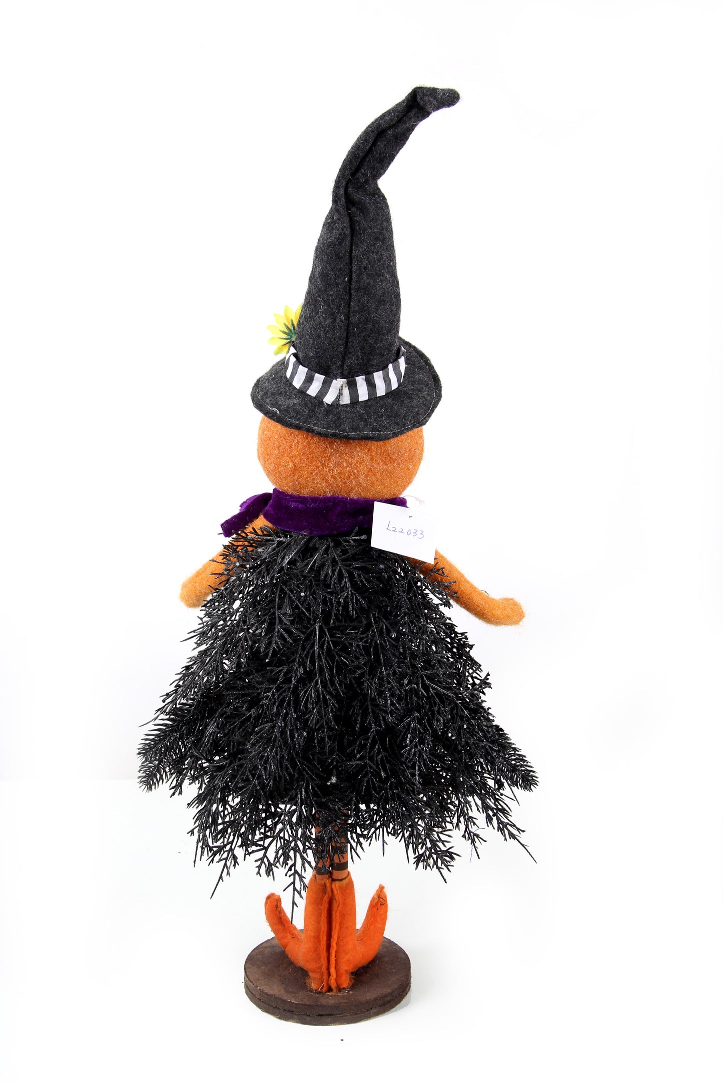 Hand Made Halloween Scary Dolls Scarecrow Pumpkin Grimace Doll For Festival Decoration