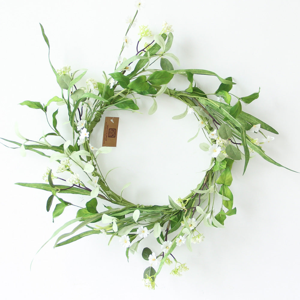 New Design Spring & Summer Wreath Artificial Flowers Home Decoration  Silk Flower Wedding Party Everyday Decoration