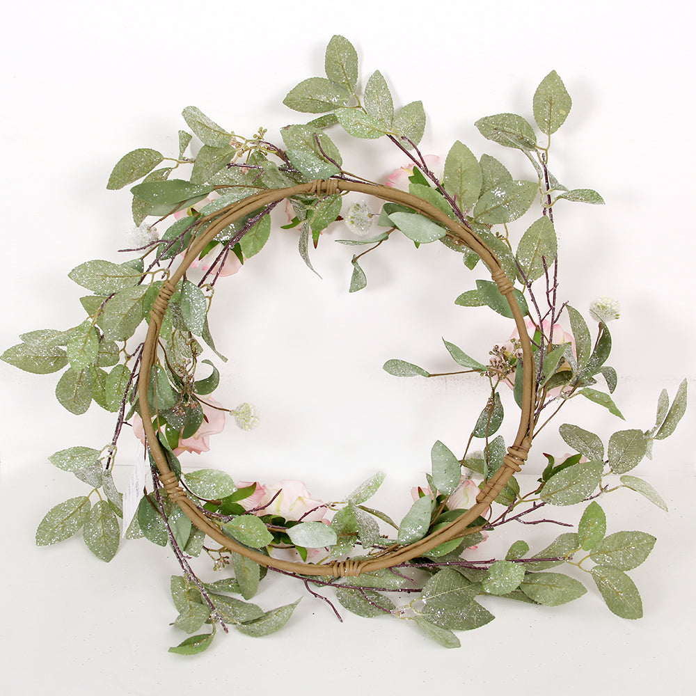 Floral Garland Wedding Floral Vines Wedding Arch Garden Background Decor Artificial Hanging Plant Eucalyptus Garland