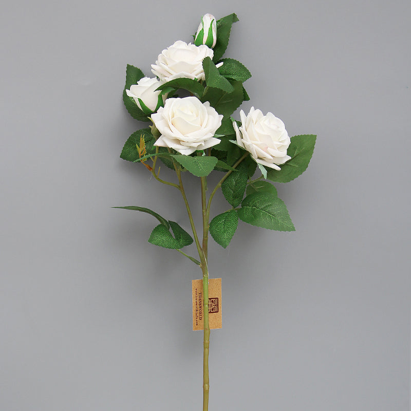 Wholesale Single Branch Artificial Rose Flower Real Touch Artificial Flowers For Wedding Table Centerpieces Decoration