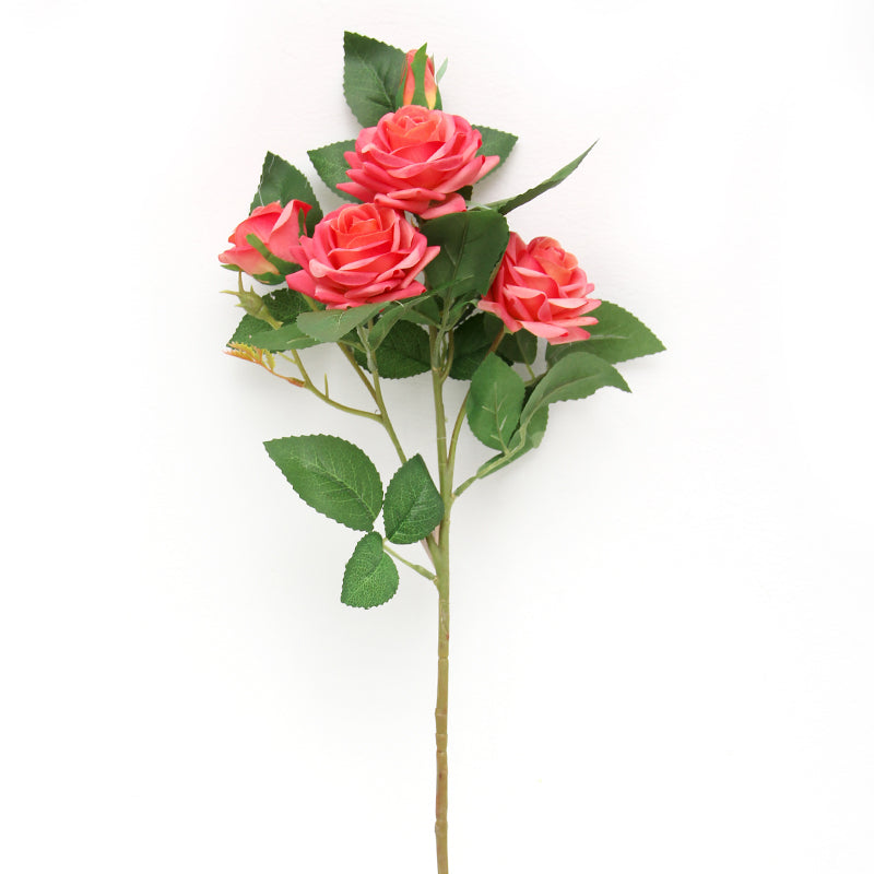 Wholesale Single Branch Artificial Rose Flower Real Touch Artificial Flowers For Wedding Table Centerpieces Decoration