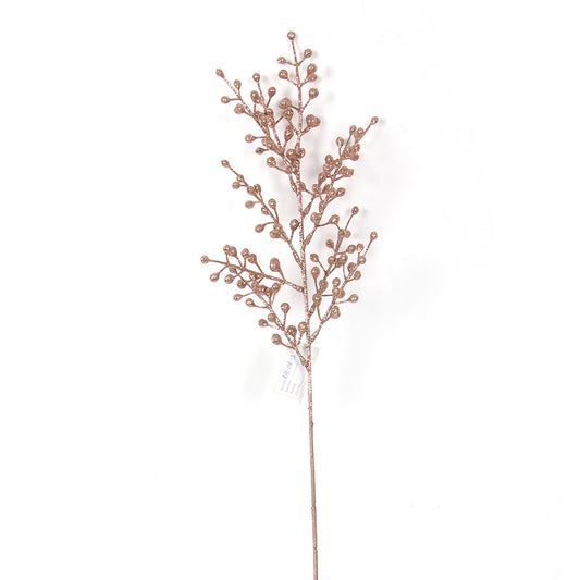 Cheapest Festival Decoration Pick Long Stems Glitter Golden Artificial Branches Faux Twigs For Christmas Decorations