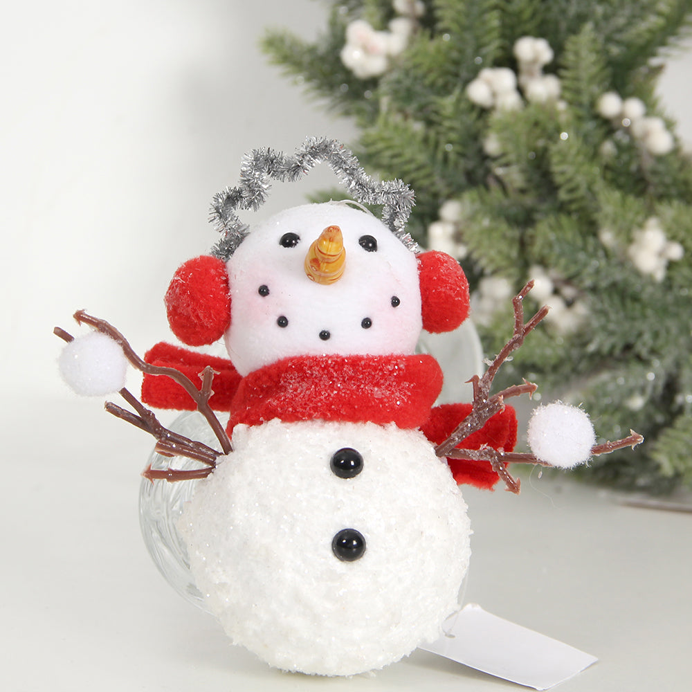 15cm Snowman Decorating Make a Snowman Winter Holiday Outdoor Decoration