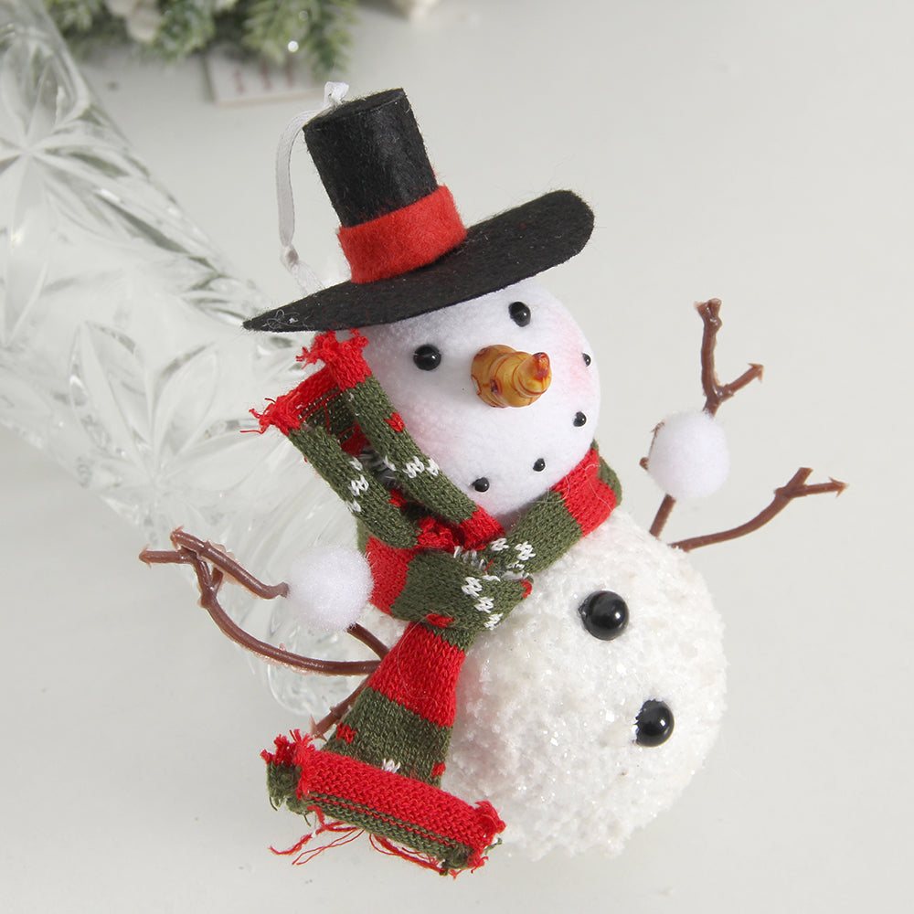 17cm snowman decorating make a snowman winter holiday outdoor decoration