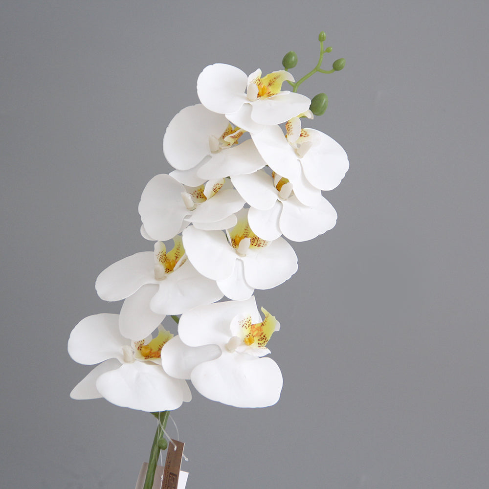 75cm 3D small nine heads butterfly orchid artificial flower home decoration