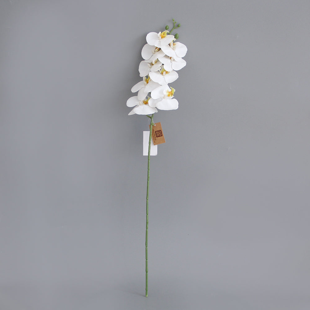 75cm 3D small nine heads butterfly orchid artificial flower home decoration