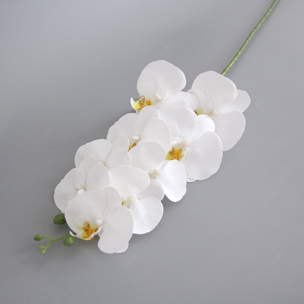 75cm 3D small nine heads butterfly orchid artificial flower home decoration