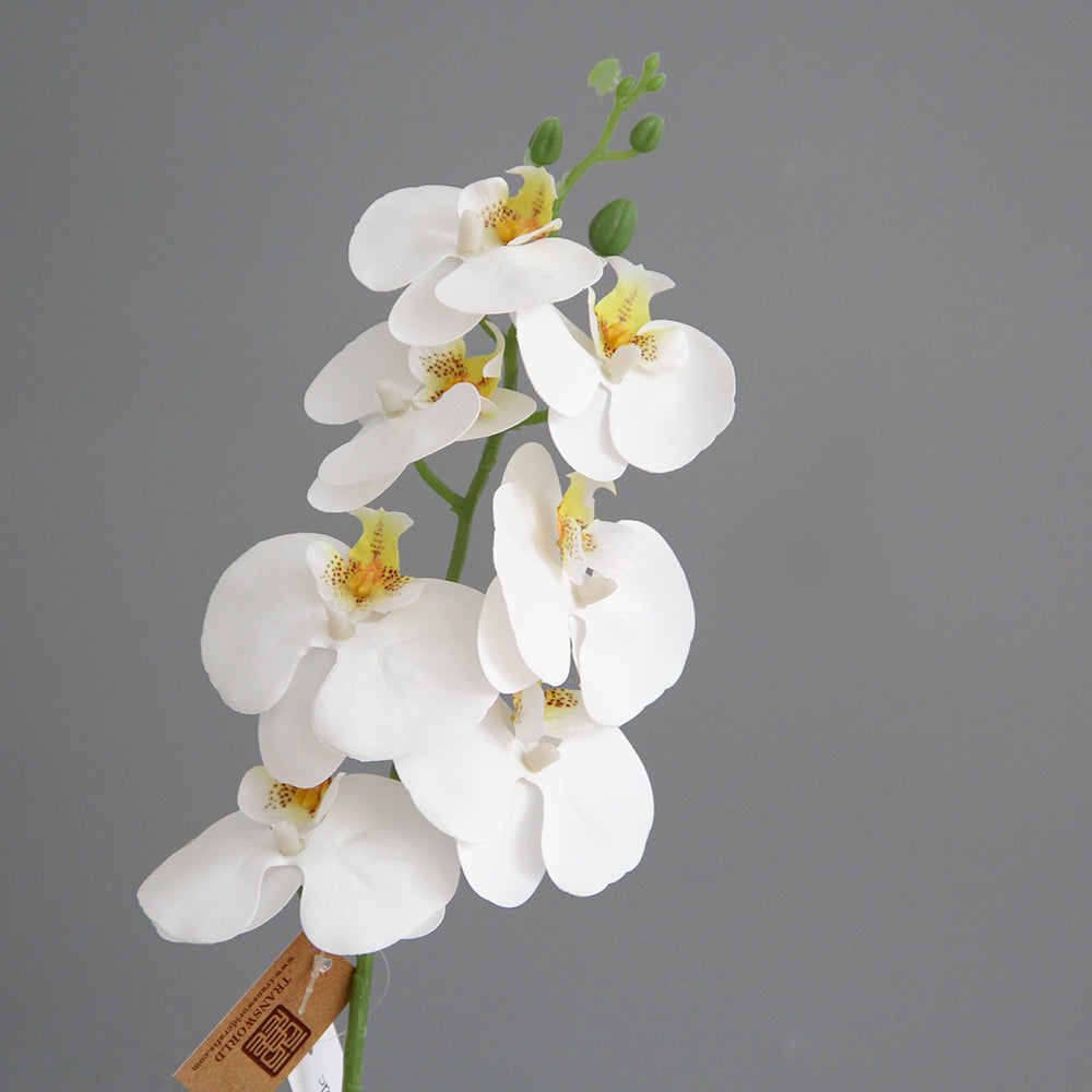 75cm 3D small seven heads butterfly orchid artificial flower home decoration