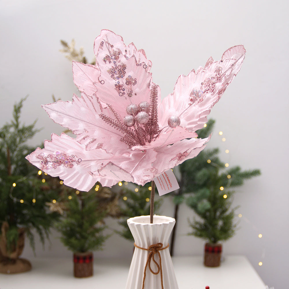 Artificial  Leaves Decorations -  Theme Party  Decorations  Leaf for Xmas Decoration