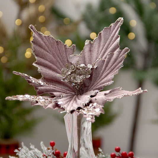 Artificial Plants PURPLE Leaves  for Party Wedding Decorations Birthday Party Decor