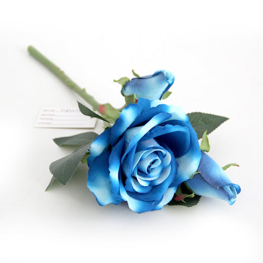 Artificial Flowers Rose with Stems  Flower Bouquets for Wedding Party Home Holiday Table Decorations