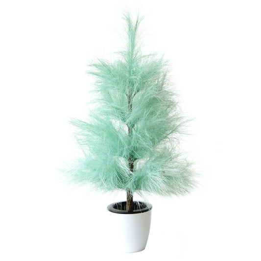 60cm artificial pampas grass tree for Christmas decorations