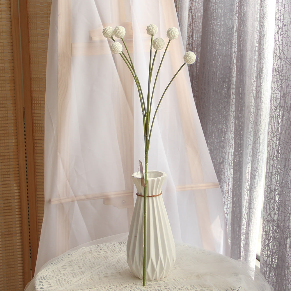 62CM Mini Allium Spray Artificial Flower Spring and Summer Wedding Decoration Colorful Long Steam Ball Flowers