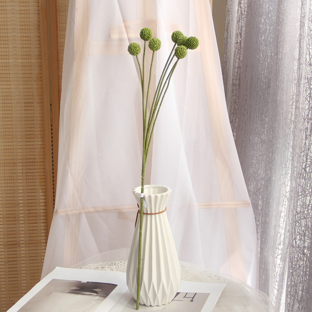 62CM Mini Allium Spray Artificial Flower Spring and Summer Wedding Decoration Colorful Long Steam Ball Flowers