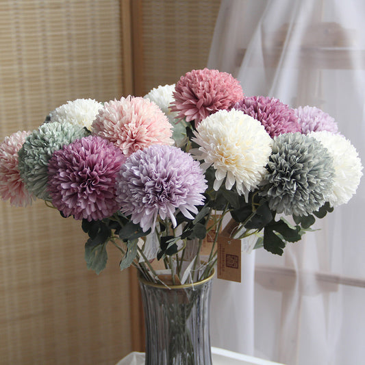 56cm mini allium spray artificial flower home decoration