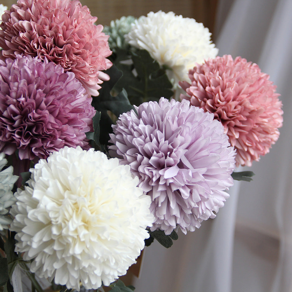 56cm mini allium spray artificial flower home decoration