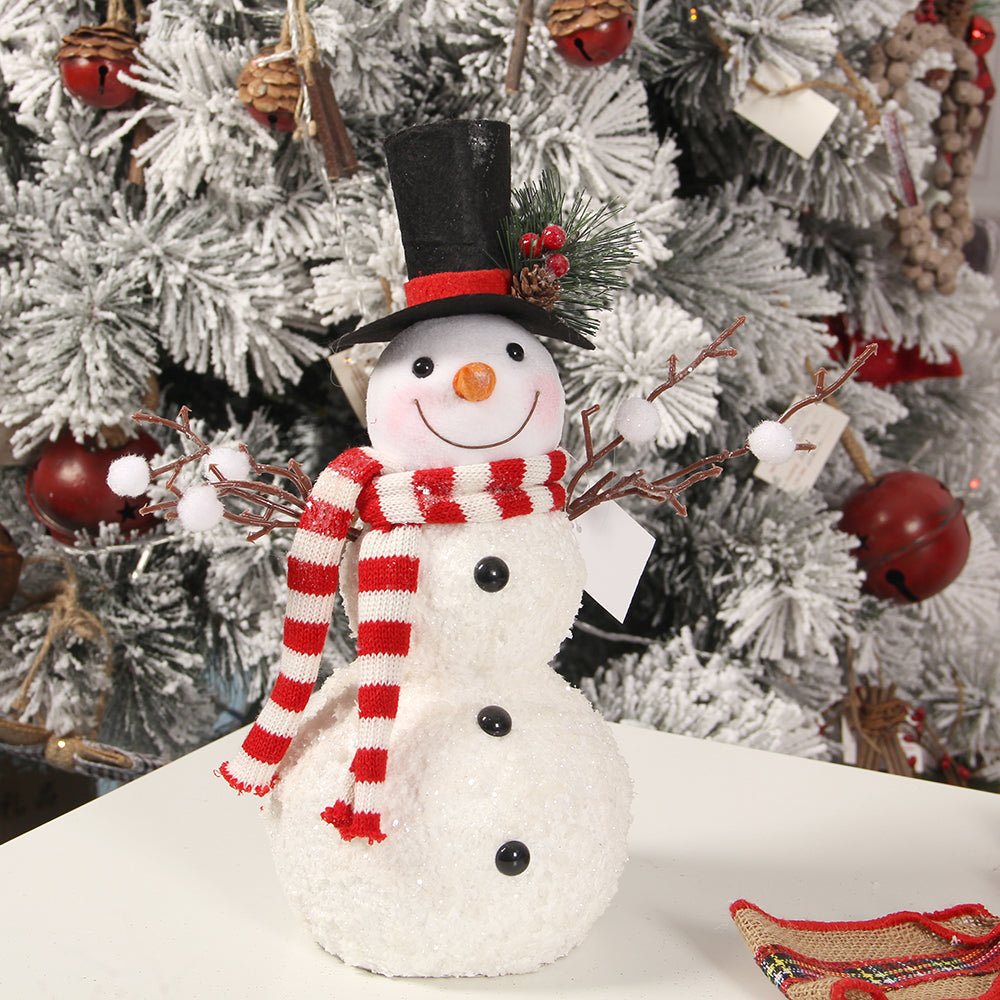 33CM Snowman Decorating Make a Snowman Winter Holiday Outdoor Decoration