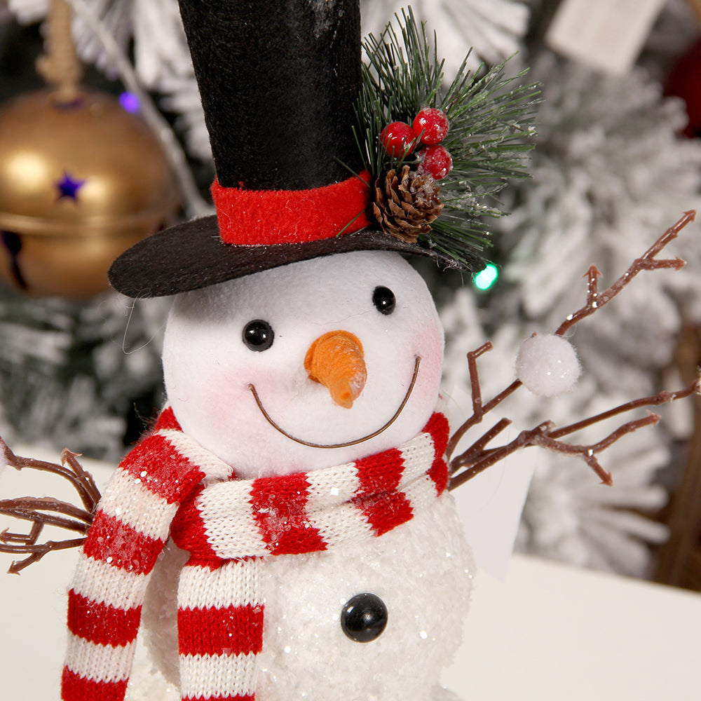 33CM Snowman Decorating Make a Snowman Winter Holiday Outdoor Decoration