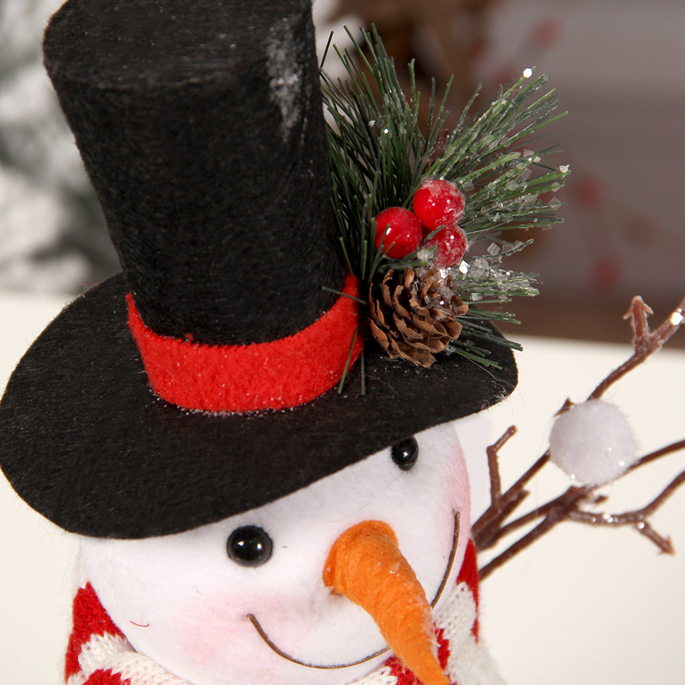 33CM Snowman Decorating Make a Snowman Winter Holiday Outdoor Decoration