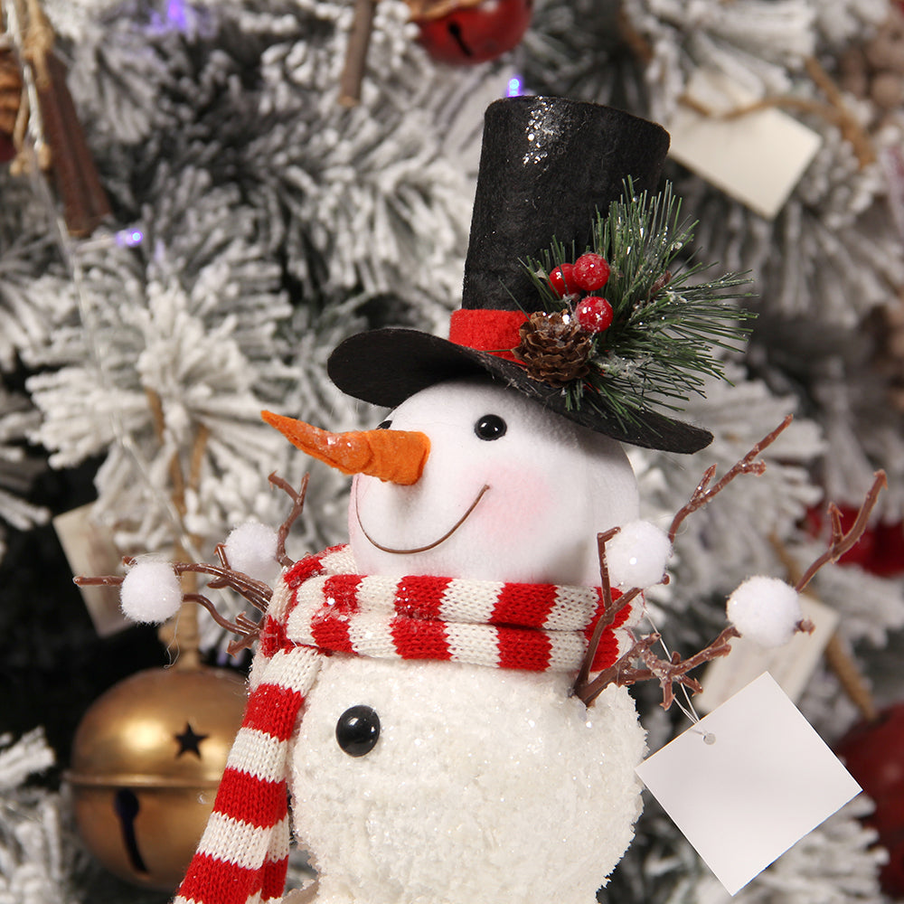 33CM Snowman Decorating Make a Snowman Winter Holiday Outdoor Decoration