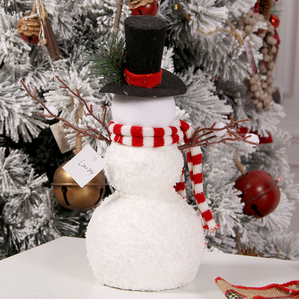 33CM Snowman Decorating Make a Snowman Winter Holiday Outdoor Decoration